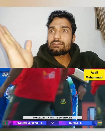 659K views · 9.6K reactions | India lost the semi final Asia cup rising stars  Nail biting match | Aadil Mohammad | Facebook