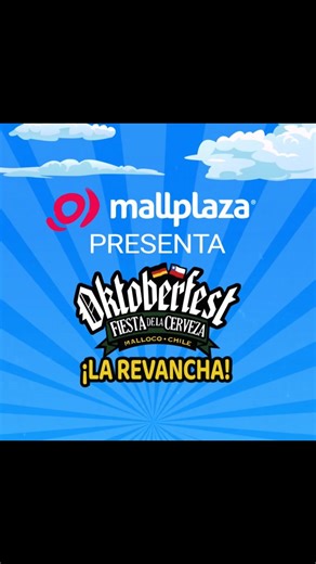 Oktoberfest Chile Oficial on Instagram: "Oktoberfest 2025 · La Revancha 21 al 23 de noviembre · Mallplaza Oeste, Cerrillos ¡Porque una sola no fue suficiente! 🎉 Después del clásico Oktoberfest Munich Malloco, llega por primera vez en Chile “La Revancha”, una versión urbana que trae todo el espíritu del Oktoberfest original al corazón de Santiago. Durante tres días, Mallplaza Oeste se transformará en un verdadero festival cervecero con: 🍺 Más de 20 expositores y stands cerveceros 