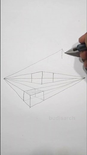 Day 34 - how to draw 2 point perspective easy