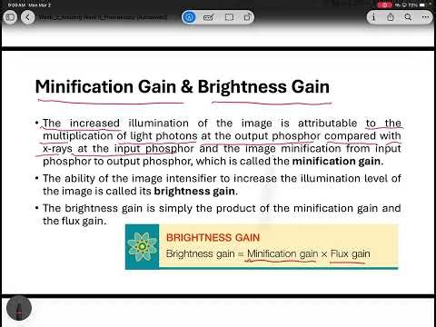 Flux gain . X-Ray fluoroscopy