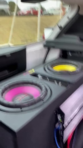 Sizzling Car Show with Loud Music, Subwoofers & Pink Competition