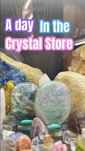 Behind the Scenes: Crystal Store Day🔮💎🗿