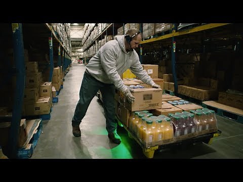 Pick2Pallet LED Light System - Designed for Order Picking