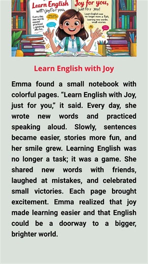 Learn English with Joy