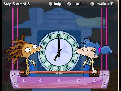 BBC Bitezise KS1 Maths - Clockworks Game