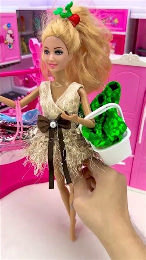 Satisfying With Unboxing Barbie Princess Wardrobe Toys, ASMR Video #shorts