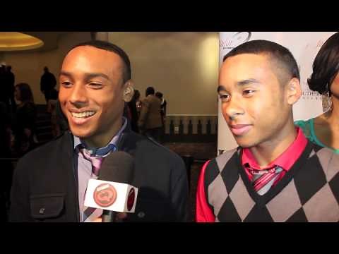 Oren Williams & Zachary Williams at 'Back Then' Premiere | Studio Q