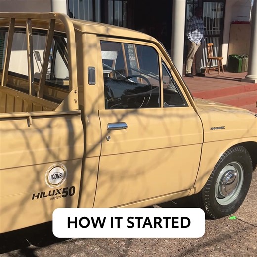 It’s not a bakkie, it’s a Hilux. For over 5 decades Hilux has earned its status as a Legend in SA. From farm roads to desert dunes and everywhere in between, the Hilux has been all over SA. Now, with the Hilux #Legend55, the legacy of Hilux continues. #ItsNotABakkieItsAHilux #HeritageMonth #ToyotaTimeMachine | Toyota SA