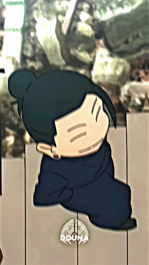 Cute Chibi Geto Walking Up Stairs | Jujutsu Kaisen Anime