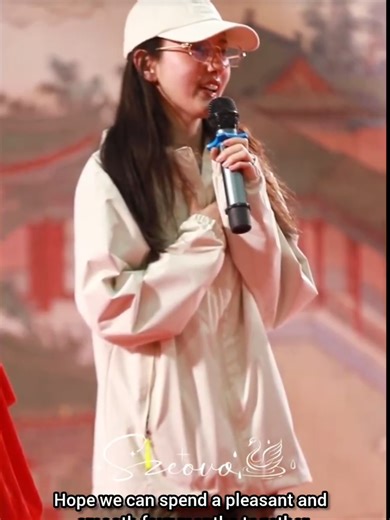 Zuer's speech at the 司宫令 (Si Gong Ling) Booting Ceremony. With her silly dance at the end. 😆🦢👩‍🍳 cr: szeovo (小红书/Red Note) #SongZuer #宋祖儿 #司宫令 #cdrama #chineseactress