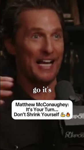 Matthew McConaughey on False Modesty 💭🔥 #MatthewMcConaughey #JayShetty