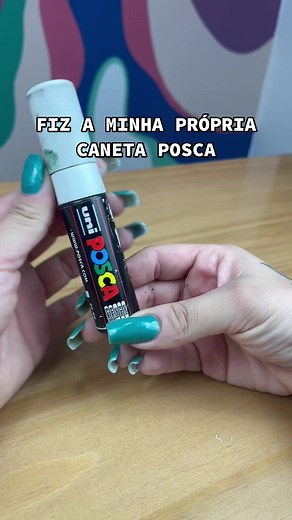 Como fazer sua própria caneta Posca