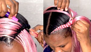 Can't Stitch Or Feed in Braids? Try This Simple Trick For Beginners. #beauty #howto #braiding #howtobraid #braidextension #beauty #braids #braidedhair #hair #hairbraids #african #africanbraids #weaving #hairweaving #hairweave #hairstyle #hairtutorial #hairdotutorial #hairsalon #haircare #attachment #hairdo #curlyhair #curlyhairdo #curlyhairstyles #curlynatural #curlsforthegirls #straighthair #curlywig #pinkcurls #pinkhair #pinkfullfringe #hairgoals #hairdresser #hairstyles #hair #fypツ #viralreel