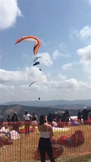 Paragliding Accident 🥵 You Never Seen Before #staysafe