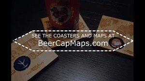 10K views · 58 reactions | The Opener Coaster will open a beer, display the cap and keep your table dry. Sold in a set of 4. Another fun way to show off your favorite beer from www.beercapmaps.com. | Beercapmaps.com | Facebook
