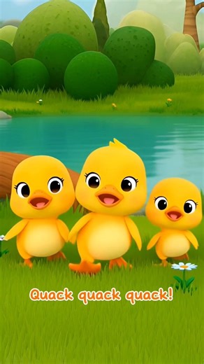 Three little ducks
