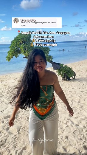 📍Anguib Beach, Sta. Ana, Cagayan | #lovelydivina #StaAnaCagayan #fypシ゚ #boracayofthenorth | Lovely Divina