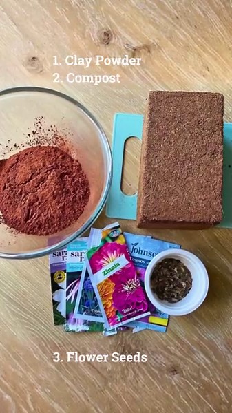 How to Make DIY Flower Seed Bombs