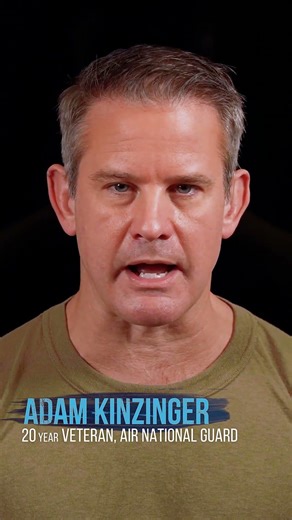 Former GOP Congressman Adam Kinzinger with Reveille and Rally: Keep Our Military Out of Politics