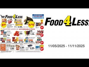 Food 4 Less Weekly Ad - 11/05/2025 - 11/11/2025