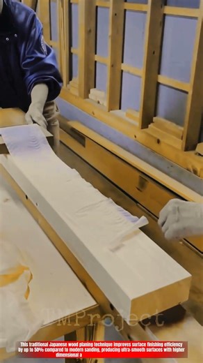 Innovative Traditional Japanese Wood Planing Technique: Best Precision Surface Finishing