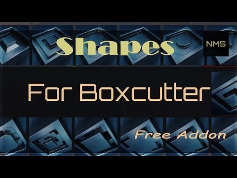 Custom Shapes for Boxcutter - Free Addon