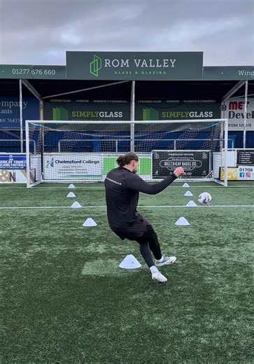 Mastering One Touch Finish in Football Training