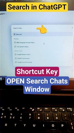 Search Your ChatGPT History Fast ⚡ #sorts #chatgpt
