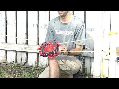 How to make a DIY giant backyard slingshot