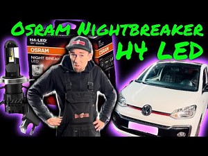 VW up! GTI Umbau auf Osram H4 LED Nightbreaker - Einbauanleitung Tutorial