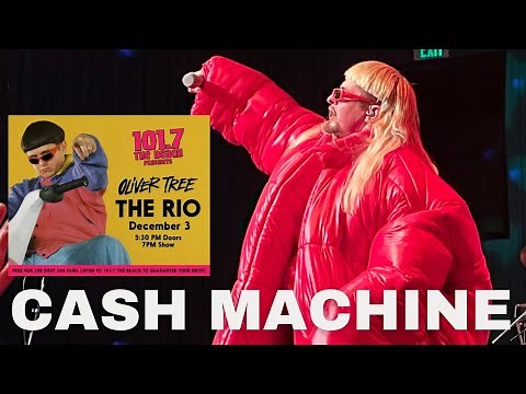 Oliver Tree "Cash Machine" Live In Santa Cruz