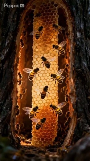 Why Bees Chose Hexagons (Not Circles) #shorts #usa #usashorts