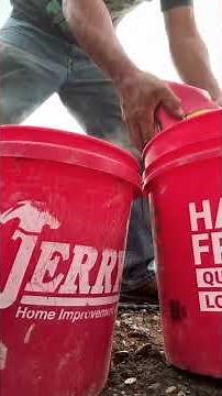 DIY 30 Minute Fast 💨 Setting Concrete Mix #concrete #sackrete #cement