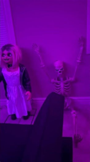 Chucky and Tiffany Home Depot props demo