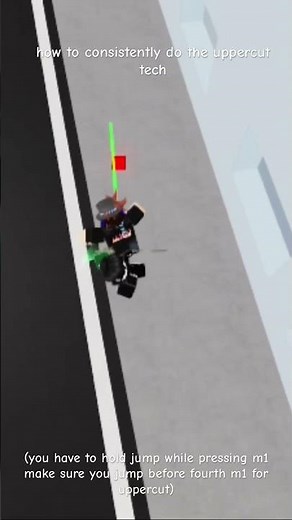 How to do uppercut tech consistently. #roblox #jujutsukaisen #jujutsushenanigans #jjs #jjk #hakari