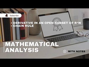 MATHEMATICAL ANALYSIS (Lecture 4) | Functions of Several Variables | Differentiation