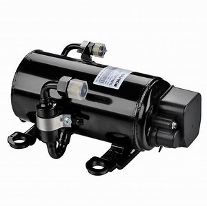 [Hot Item] A/C Auto Parts R134A DC 12volt Smallest Mini Cooling Compressor 7000BTU