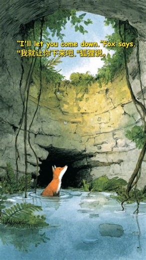 The fox and the goat #英语小故事 | 教学小蜜蜂