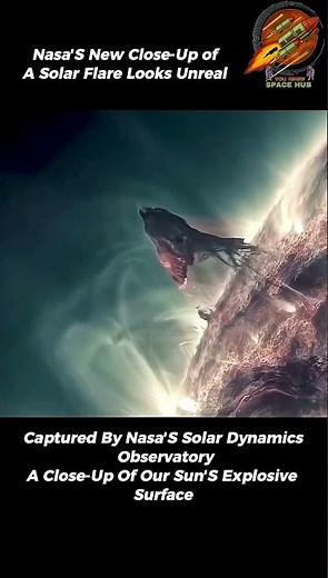 NASA's Stunning Solar Flare Closeup: Unreal Beauty of the Sun!