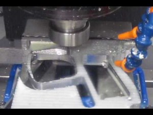 Shocker NXT marker frame - machining highlights