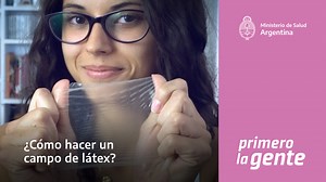 3.9K views · 113 reactions | Campo de látex, nuestro mejor aliado 﫡 En el #DíaMundialDelPreservativo Rocío nos muestra cómo armar un campo de látex de manera correcta. Su uso te previene de infecciones de transmisión sexual. | Ministerio de Salud de la Nación 2019-2023 | Facebook