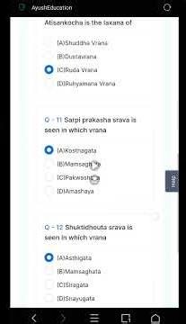 basic of sports medicine module 5 answer key #bams #ayurveda #ncism #studyshorts