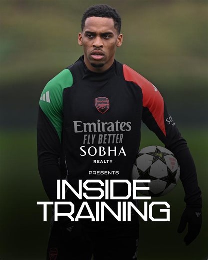 166K views · 10K reactions | Ready to give our all.  Sobha Realty Training Centre | Arsenal | Facebook