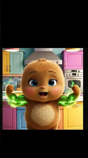 Kiwi Baby is So Healthy! 🥝 | Cute & Smart Fruit Cartoon