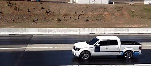 Truckin' Fast Wednesday: Tuned F-150 Lights up the Strip - Ford-Trucks.com