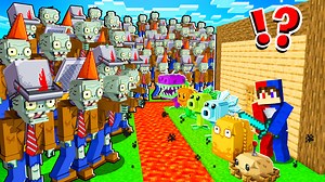 643K views · 19K reactions | ¡1,000 Plantas vs Zombies En Minecraft!  #minecraft | John Falz | Facebook