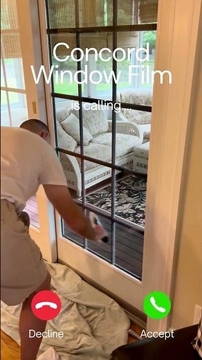 Concord Window Film Is Calling