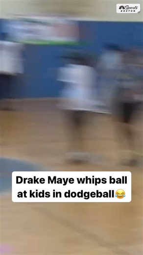 Drake showing off the cannon while playing dodgeball 😂! | New England Patriotz Eye Candy Land