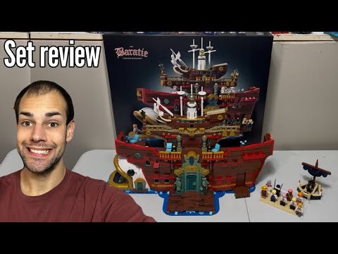 Lego One Piece Floating Baratie restaurant set #75640 review
