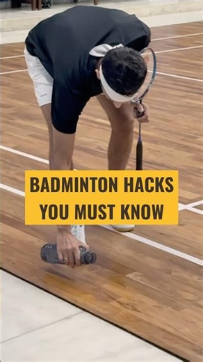 Use these 3 badminton hacks to upgrade your game .. #badmintonwarehouse